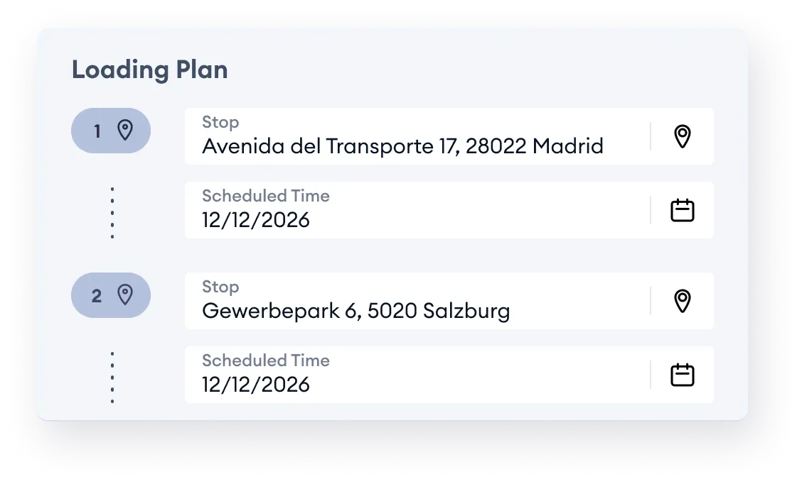 Loading plan